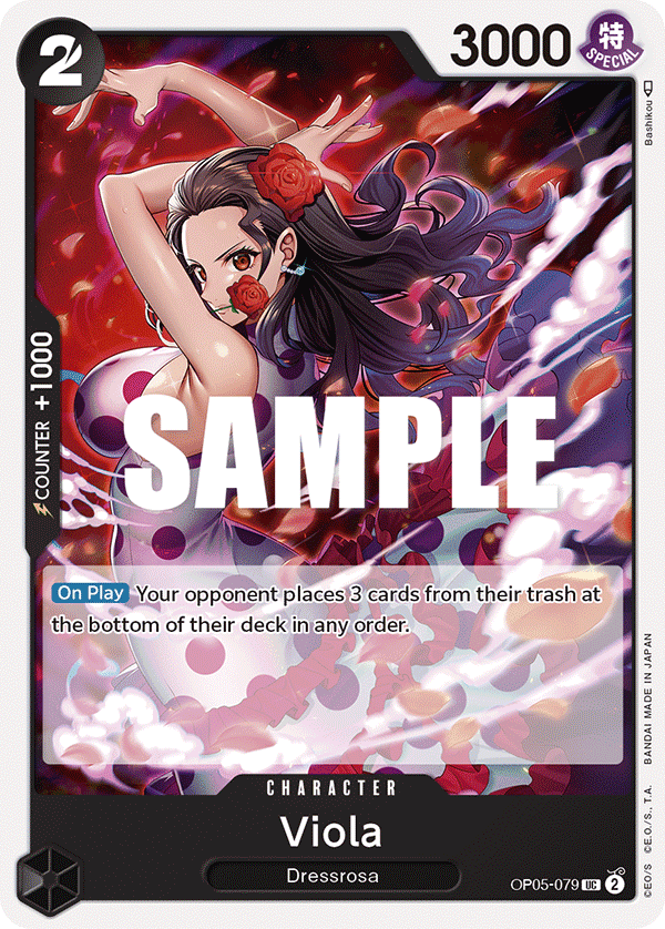 Viola (Character) (OP05-079) (UC)