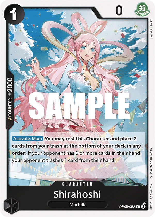 Shirahoshi (Character) (OP05-082) (R)