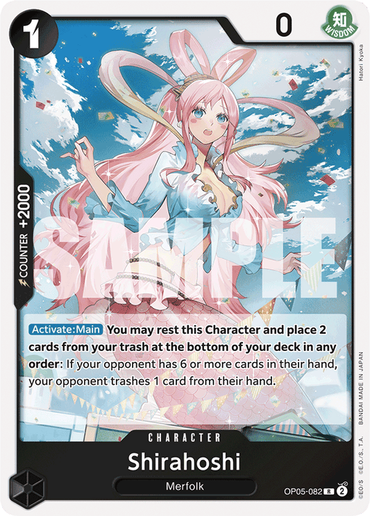 Shirahoshi (Character) (OP05-082) (PRB01 Reprint) (R)