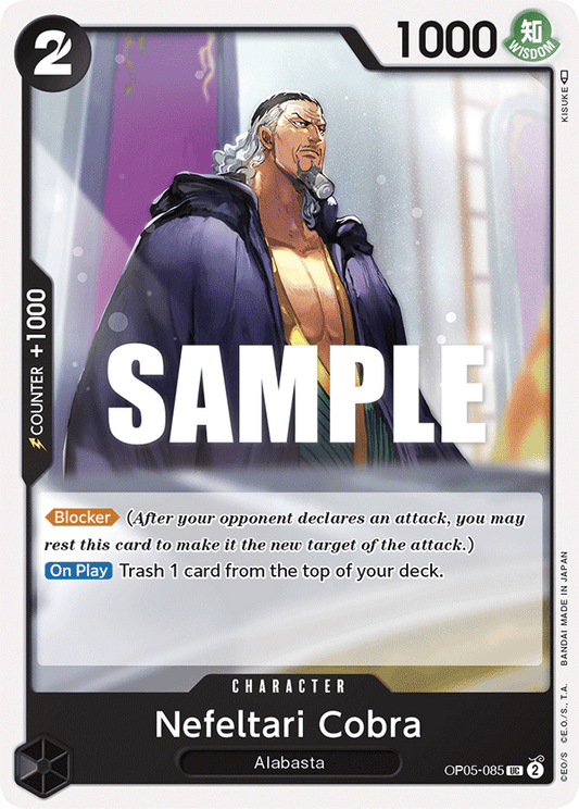 Nefeltari Cobra (Character) (OP05-085) (UC)