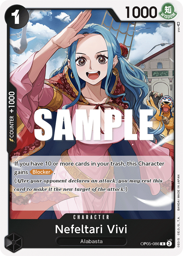 Nefeltari Vivi (Character) (OP05-086) (R)