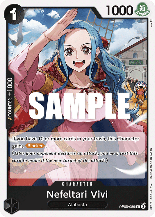 Nefeltari Vivi (Character) (OP05-086) (R)