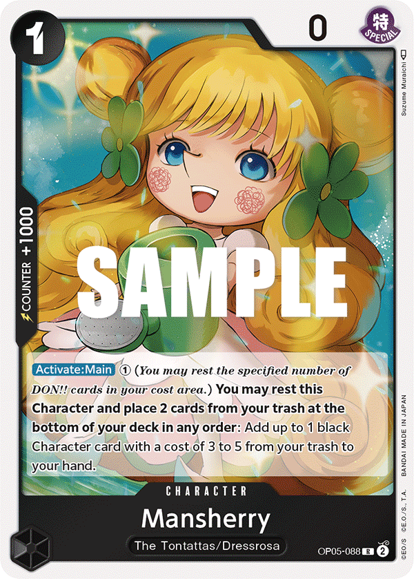 Mansherry (Character) (OP05-088) (R)