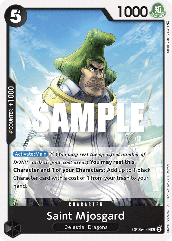 Saint Mjosgard (Character) (OP05-089) (C)