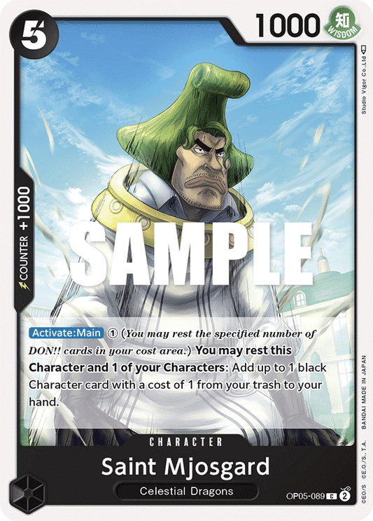 Saint Mjosgard (Character) (OP05-089) (C)