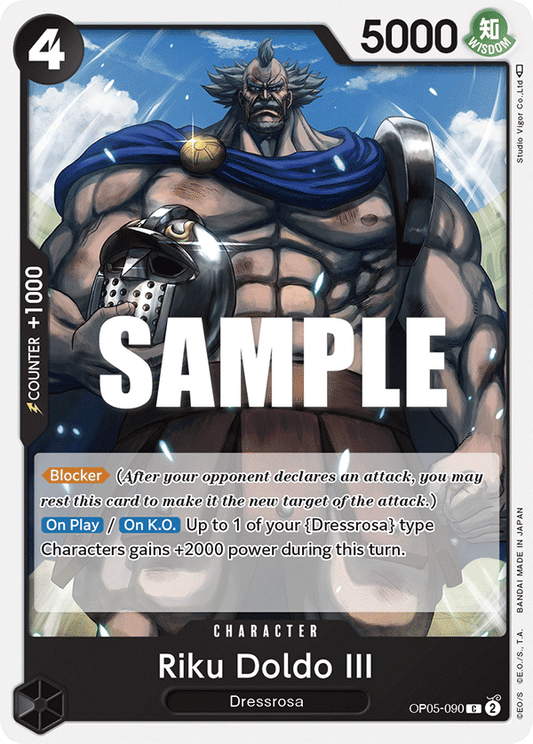 Riku Doldo III (Character) (OP05-090) (C)