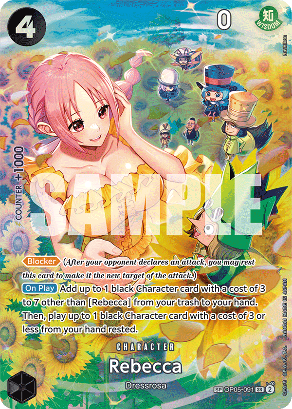 Rebecca (Character) (OP05-091) (SP)