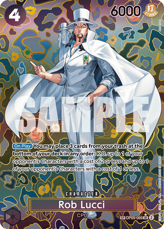 Rob Lucci (Character) (OP05-093) (SP)