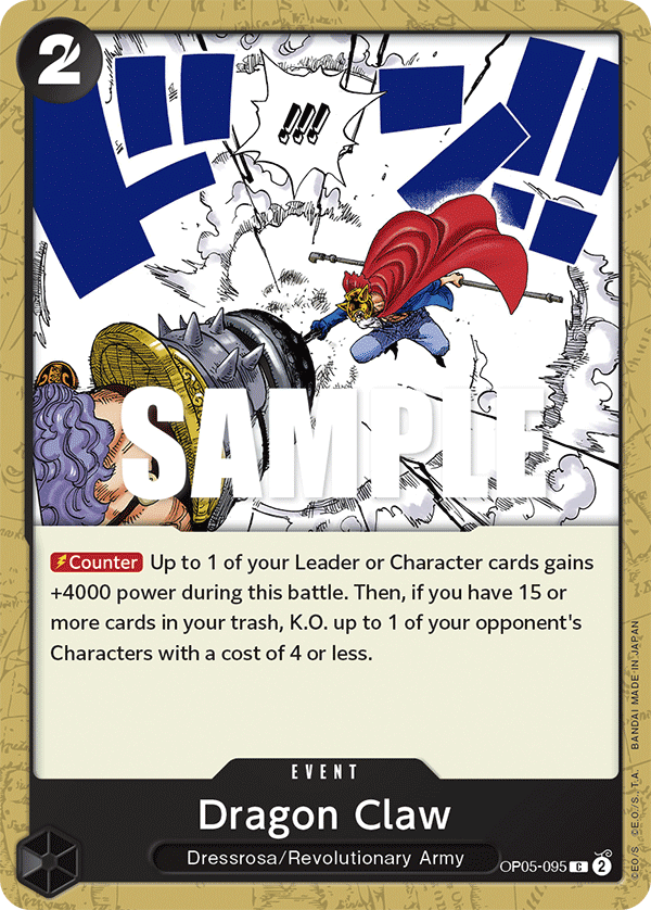 Dragon Claw (Event) (OP05-095) (C)