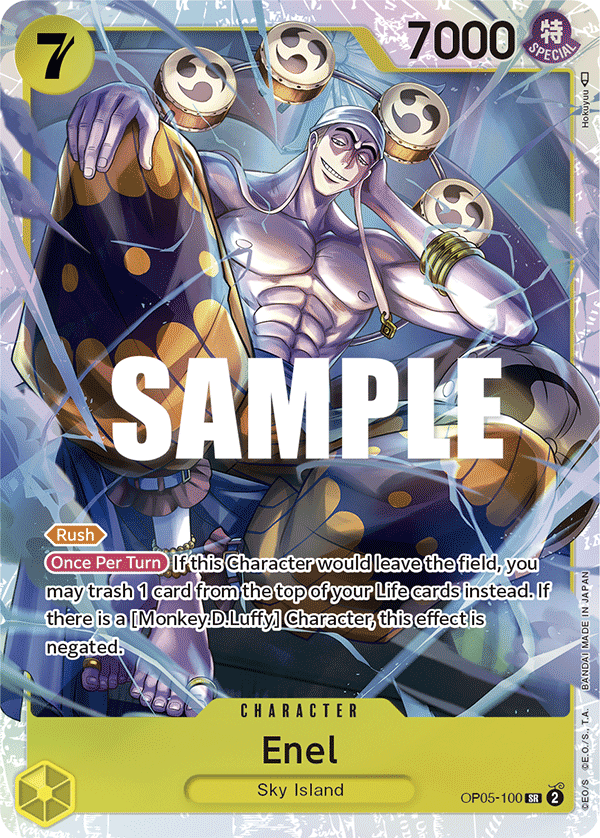 Enel (Character) (OP05-100) (SR)