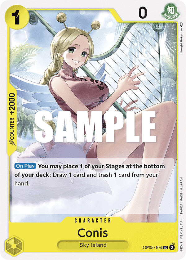 Conis (Character) (OP05-104) (UC)