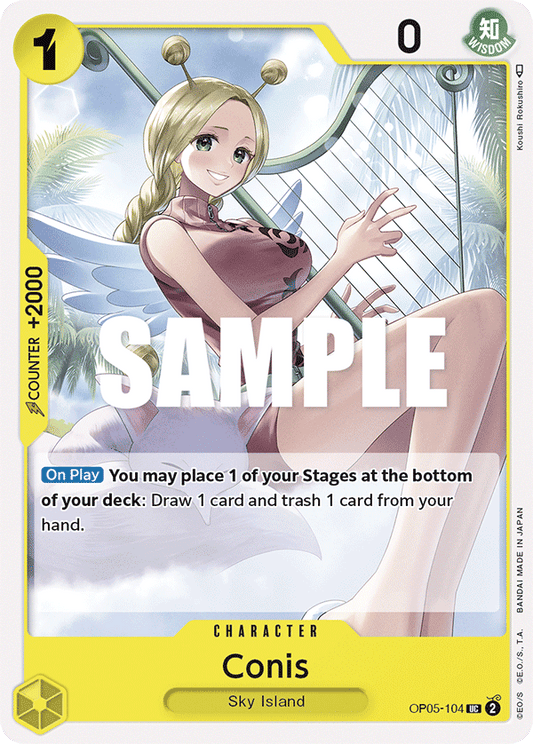 Conis (Character) (OP05-104) (UC)