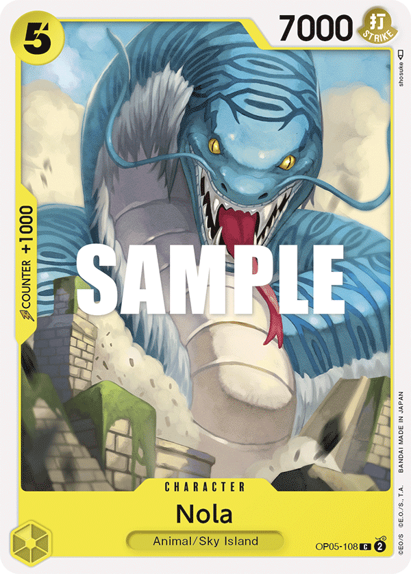 Nola (Character) (OP05-101) (C)