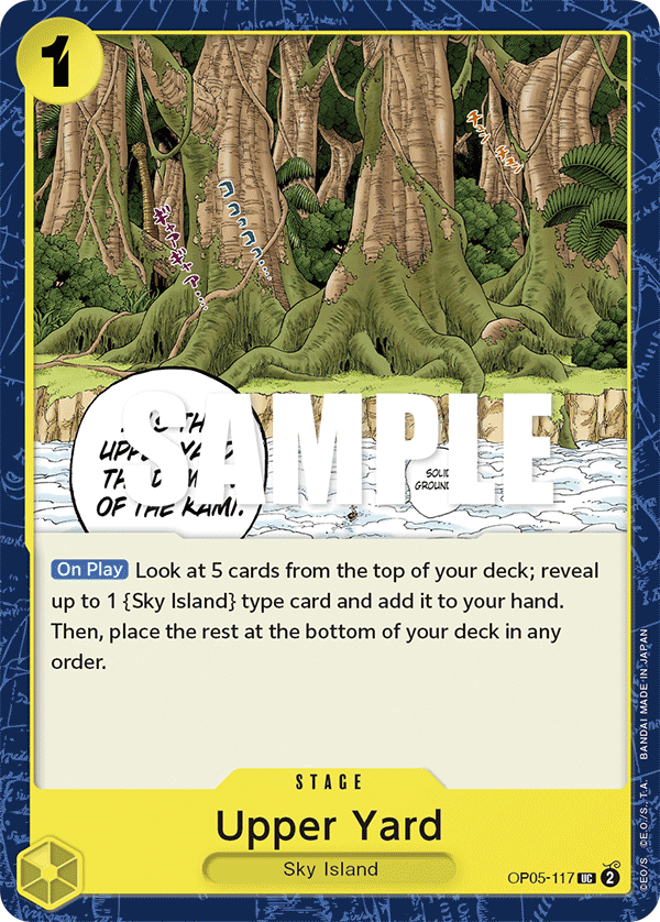 Upper Yard (Stage) (OP05-117) (UC)
