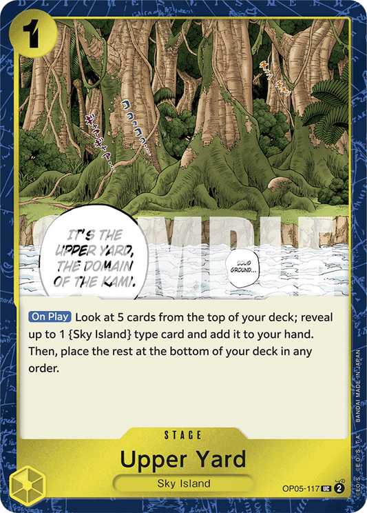 Upper Yard (Stage) (OP05-117) (PRB01 Reprint) (UC) (Jolly Roger Stamped)