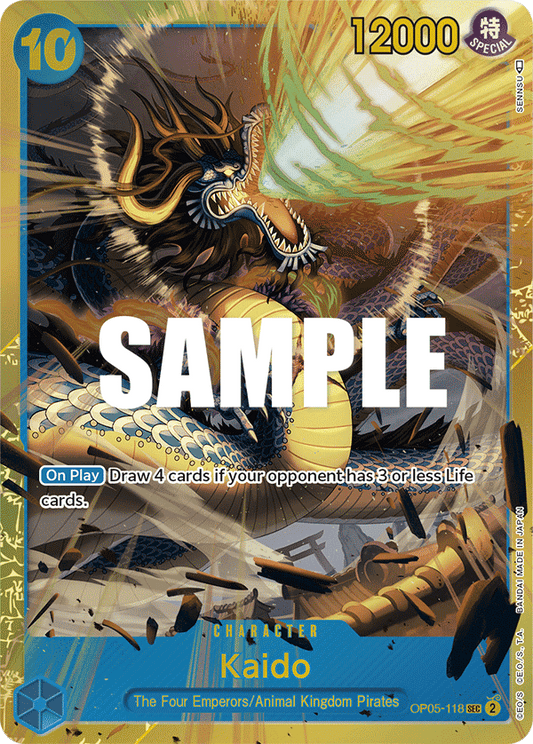 Kaido (Character) (OP05-118) (SEC)
