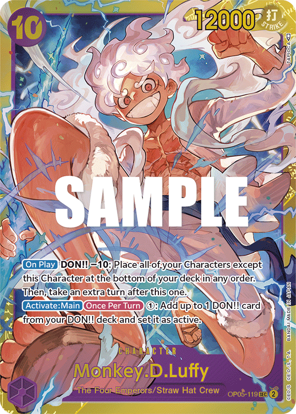 Monkey D Luffy (Character) (OP05-119) (SEC)