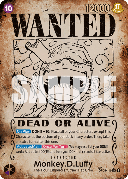 Monkey D Luffy (Character) (OP05-119) (SP)