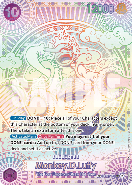 Monkey D Luffy (Character) (OP05-119) (SP)