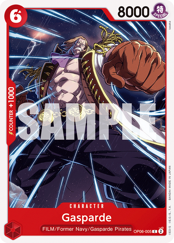 Gasparde (Character) (OP06-005) (C)