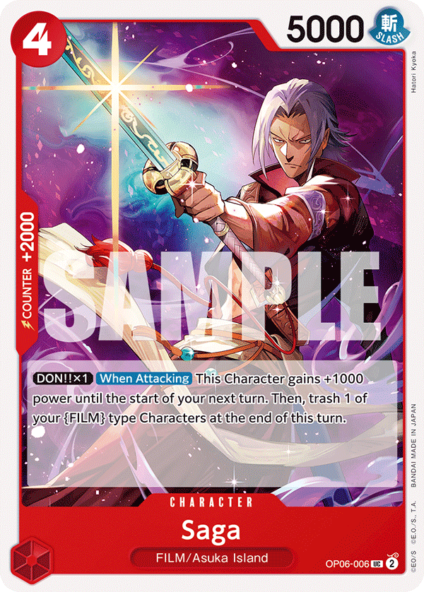 Saga (Character) (OP06-006) (UC)