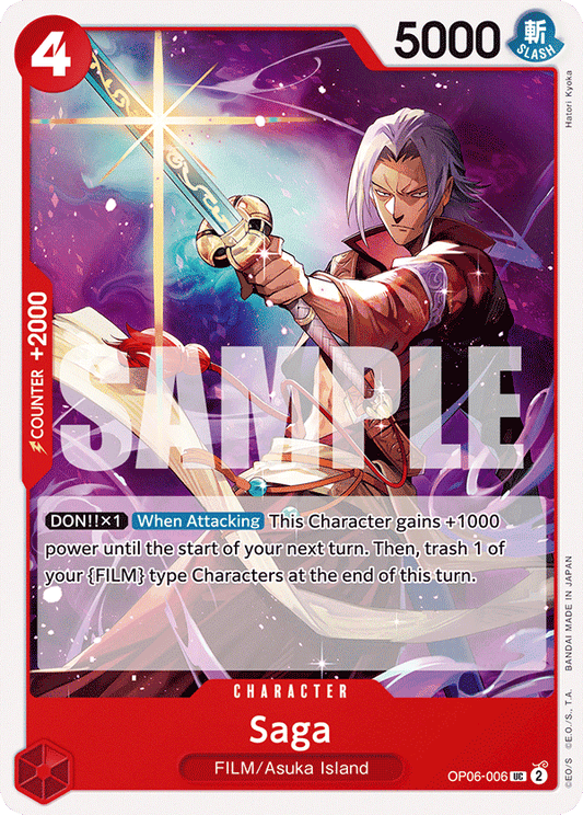 Saga (Character) (OP06-006) (UC)