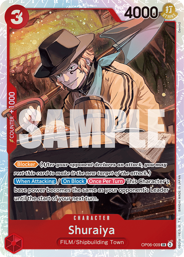 Shuraiya (Character) (OP06-009) (SR)