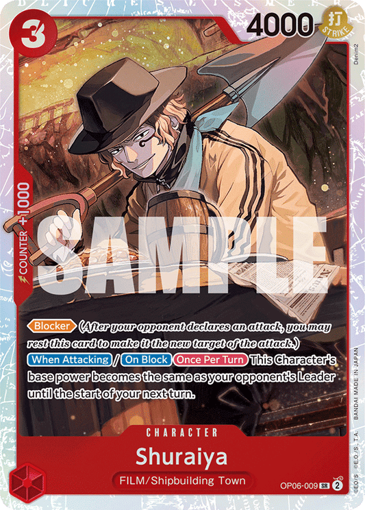Shuraiya (Character) (OP06-009) (SR)