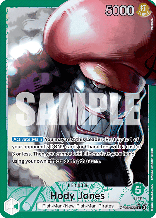 Hody (Leader) (OP06-020) (Alternate Art)