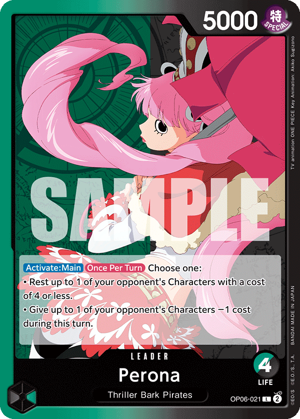 Perona (Leader) (OP06-021) (L)