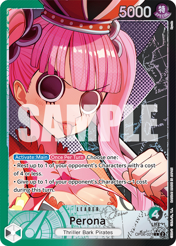 Perona (Leader) (OP06-021) (Alternate Art)