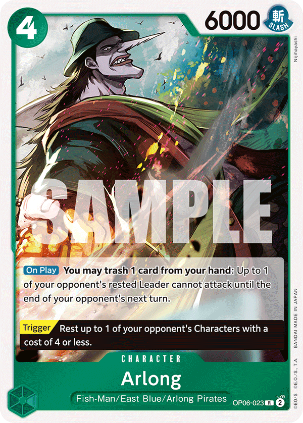 Arlong (Character) (OP06-023) (R)