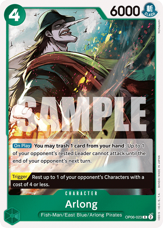 Arlong (Character) (OP06-023) (R)
