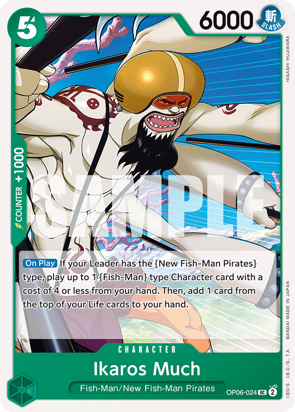 Ikaros Much (Character) (OP06-024) (UC)