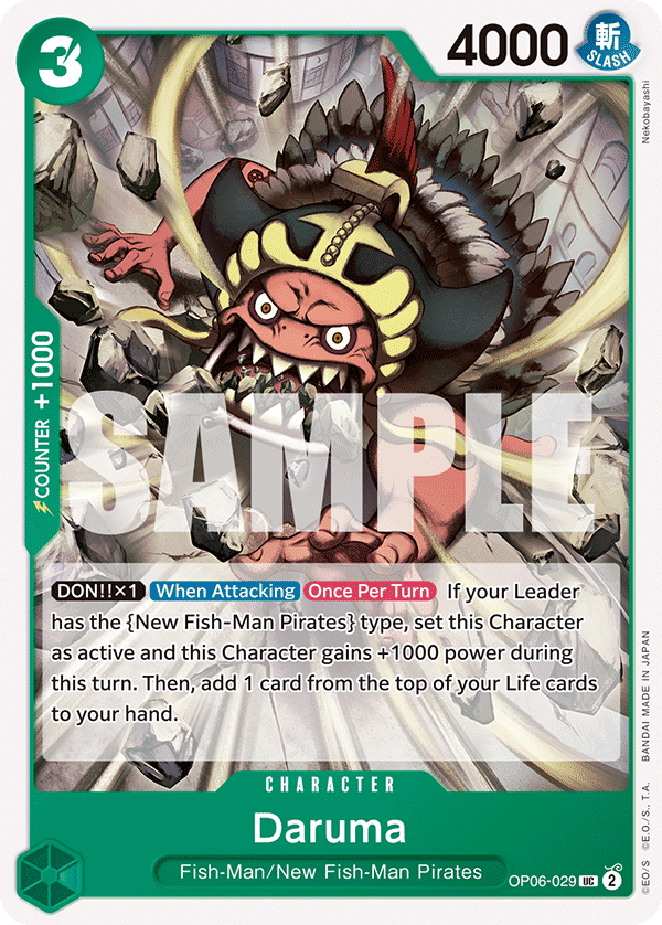 Daruma (Character) (OP06-029) (UC)