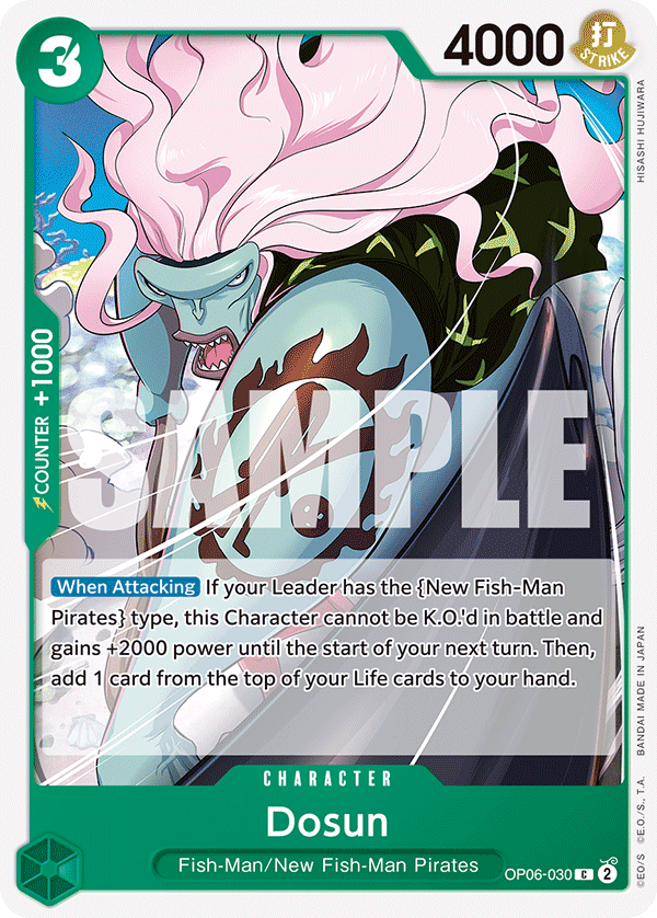 Dosun (Character) (OP06-030) (C)