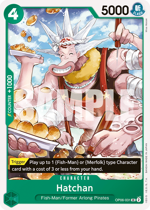 Hatchan (Character) (OP06-031) (UC)