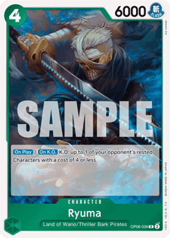 Ryuma (Zoro Deck) (Character) (OP06-036) (R) (Learn To Play Reprint)