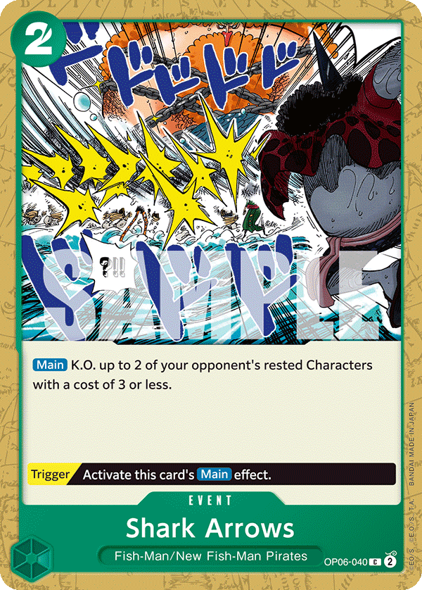 Shark Arrows (Event) (OP06-040) (C)