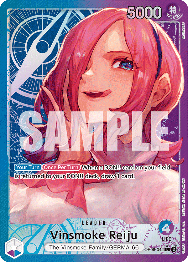 Vinsmoke Reiju (Leader) (OP06-042) (Alternate Art)