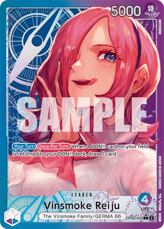 Vinsmoke Reiju (Leader) (OP06-042) (Alternate Art)