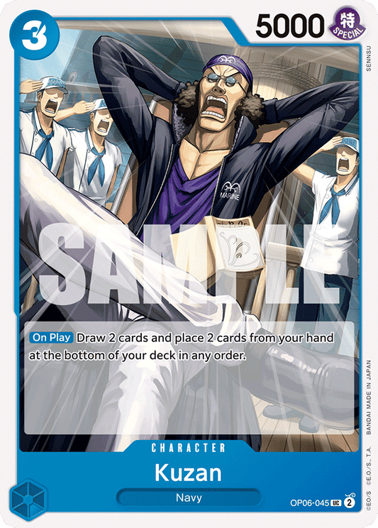 Kuzan (Character) (OP06-045) (UC)