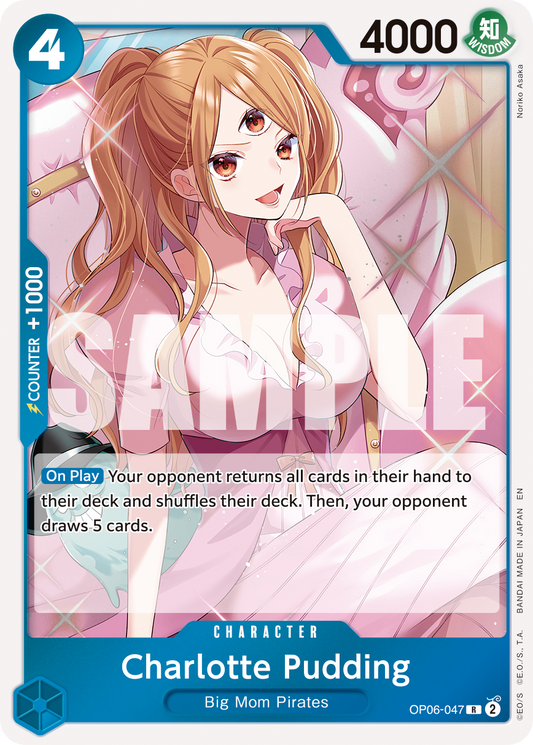 Charlotte Pudding (Character) (OP06-047) (R) (FOIL) (PRB02)