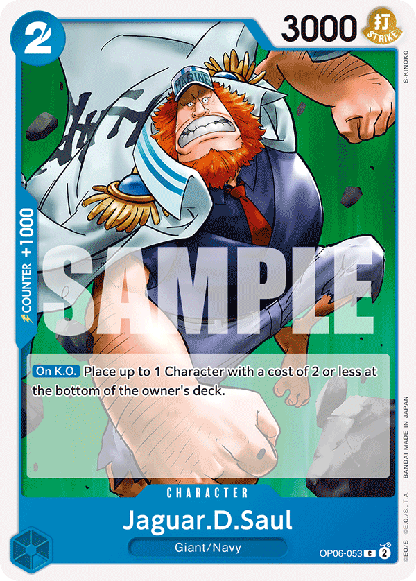 Jaguar D Saul (Character) (OP06-053) (C)