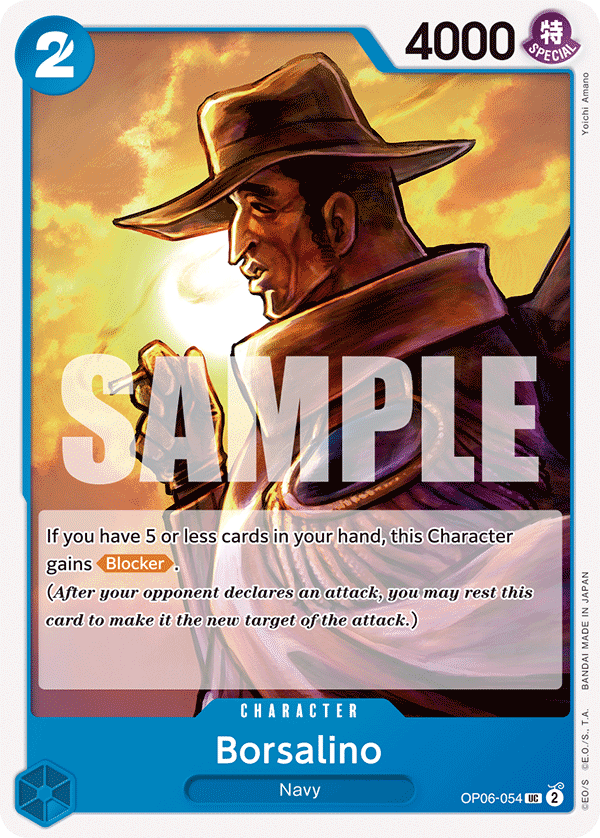 Borsalino (Character) (OP06-054) (UC)