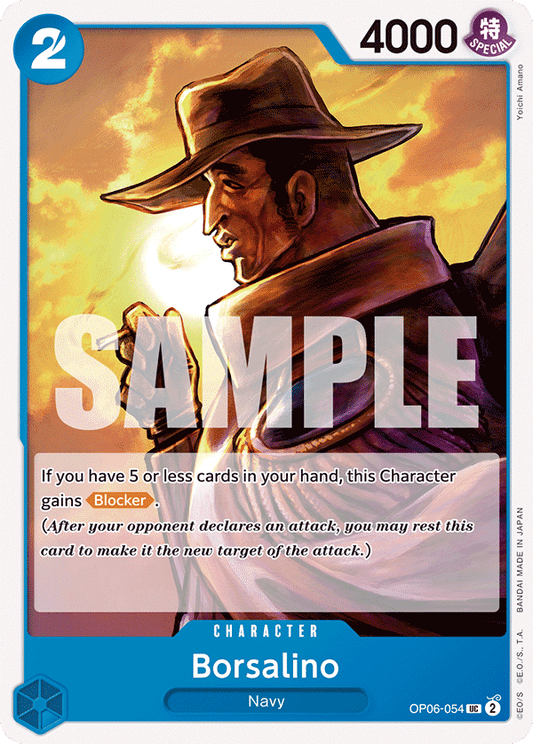 Borsalino (Character) (OP06-054) (UC)