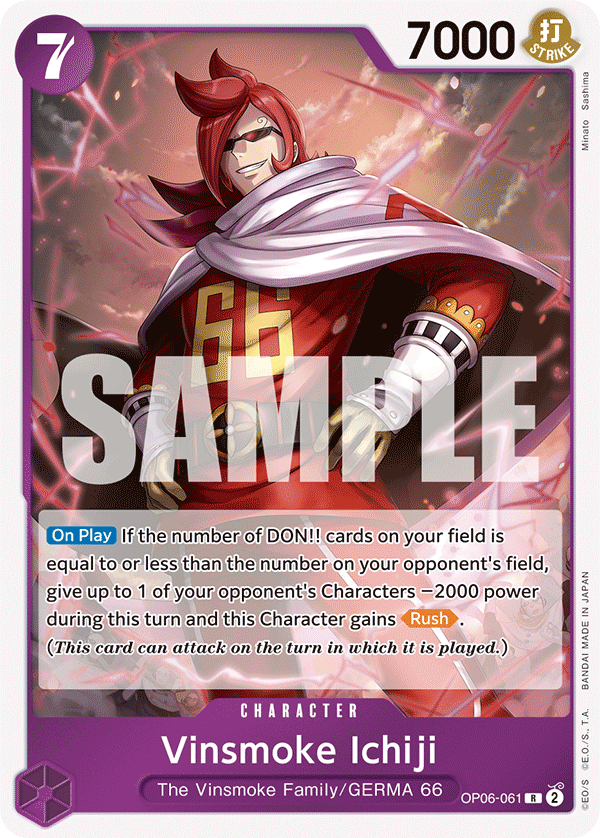 Vinsmoke Ichiji (Character) (OP06-061) (R)