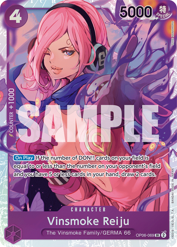 Vinsmoke Reiju (Character) (OP06-069) (SR)