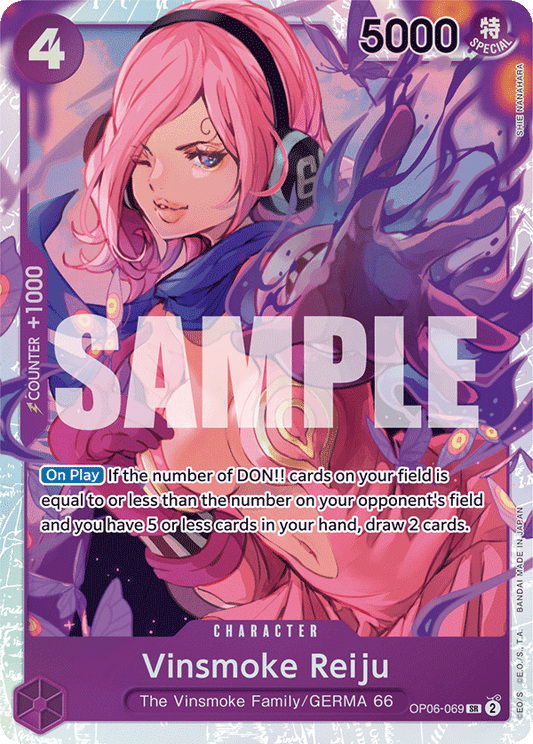 Vinsmoke Reiju (Character) (OP06-069) (SR)
