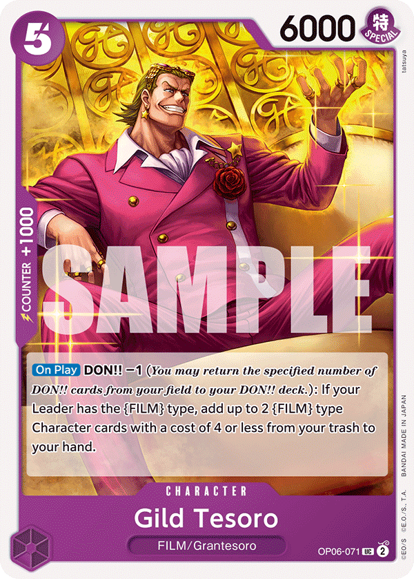 Gild Tesoro (Character) (OP06-071) (UC)